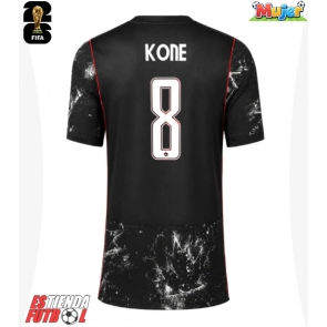 Canadá Ismael Kone #8 Segunda Equipación Mujer Mundial 2026 Manga Corta